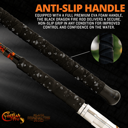 Black Dragon Fire Casting Rod