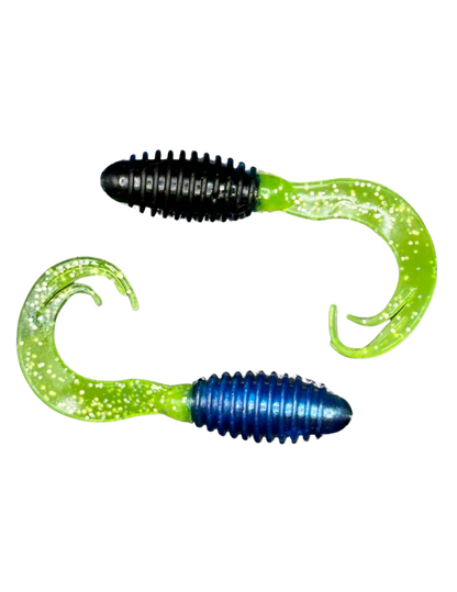 2" ATX Ribbed Triple Curl Tail