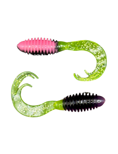 2" ATX Ribbed Triple Curl Tail